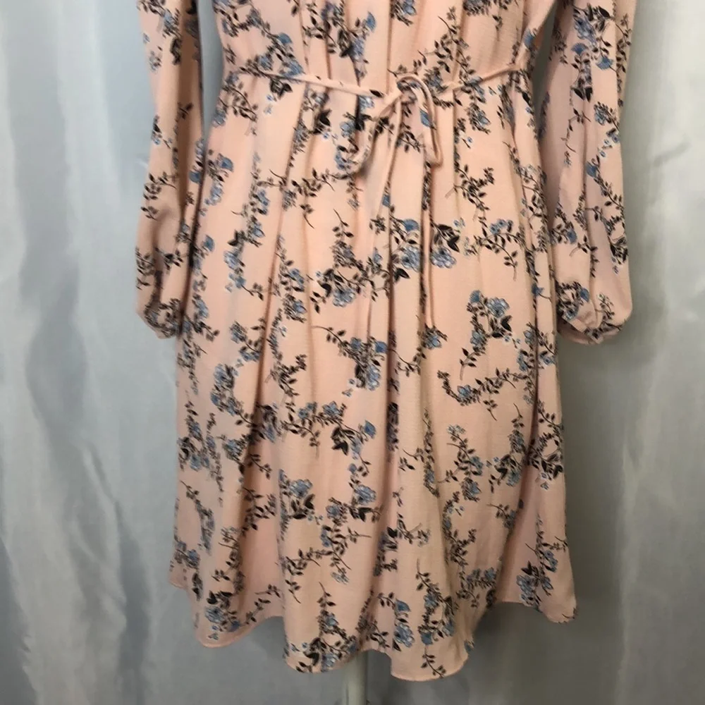 Speechless Girl’s Flower Print Off-Shoulder Dress Size 16